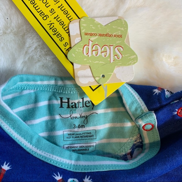 🆕 NEW Hatley Mountain Monster Organic Cotton Baby Pajama Set - Picture 5 of 6